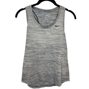 Nike Dri-Fit Tank Top Women's Size XS Running Blue Athletic Yoga Workout Active